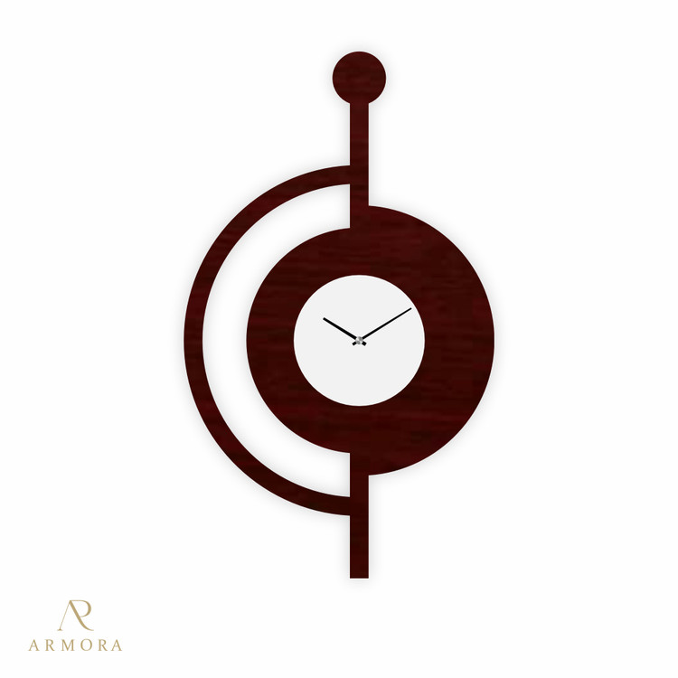 ساعت دیواری مدرن آرمورا مدل Luna