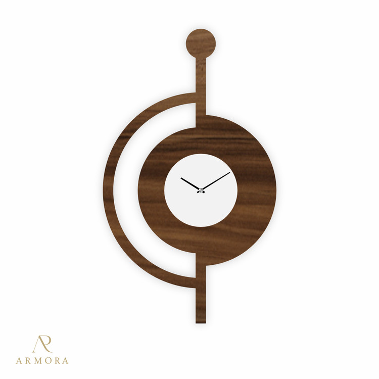 ساعت دیواری مدرن آرمورا مدل Luna