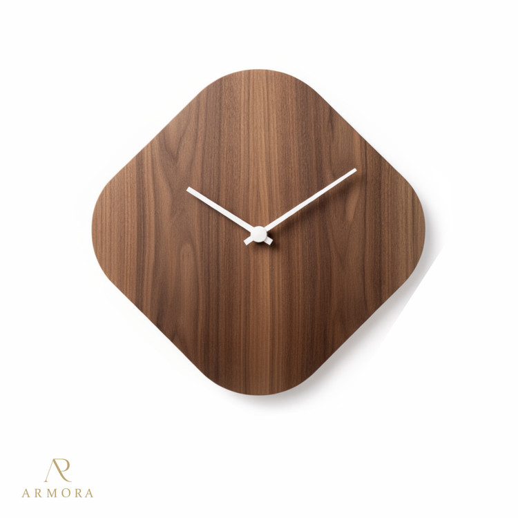 ساعت دیواری مدرن چوبی مدل Armora-015