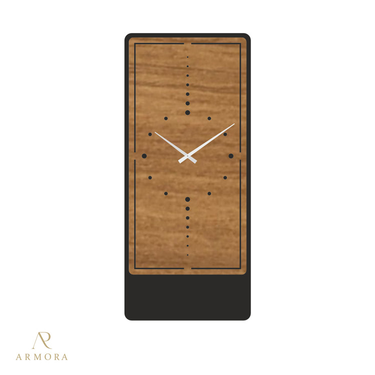 ساعت دیواری مدرن آرمورا مدل ELONG-001