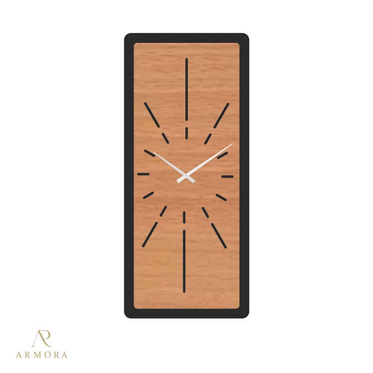 ساعت دیواری مدرن آرمورا مدل ELONG-003